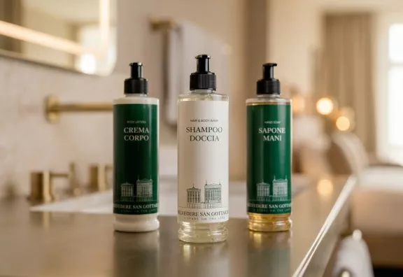 dispenser-personalizzato-linea-cortesia-hotel-crema-mani-sapone-shampoo