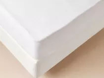 Smooth Elegance Mattress Cover 1 and a half square 130x200 cm 125 GSM hotel