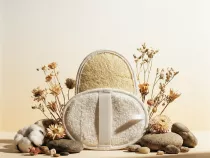 Ellipse scrub sponge