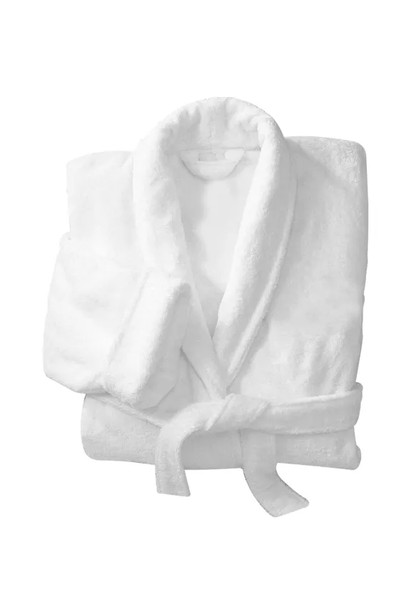 Accappatoio in cotone scialle taglia m/l