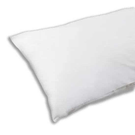 Pair of Medicine pillowcases with flap and ruffle 52x82+5+15 cm hotel