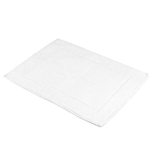 Tappeto bagno bichicco 50x70cm bianco