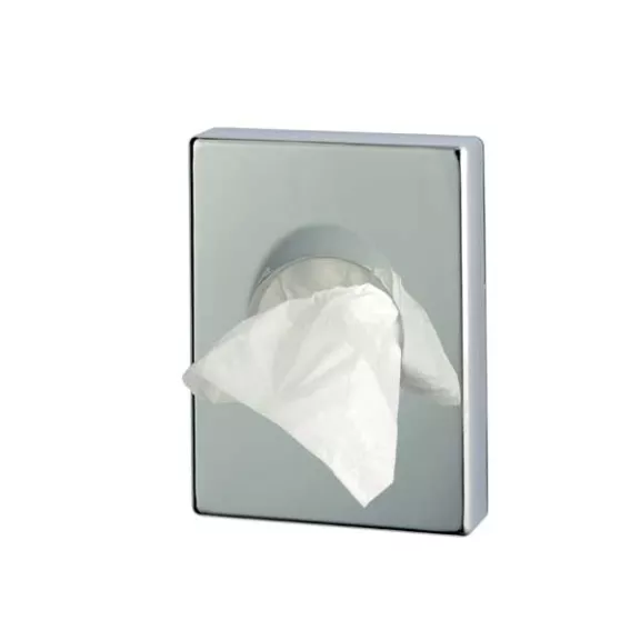 Dispenser sacchetti igienici abs cromato