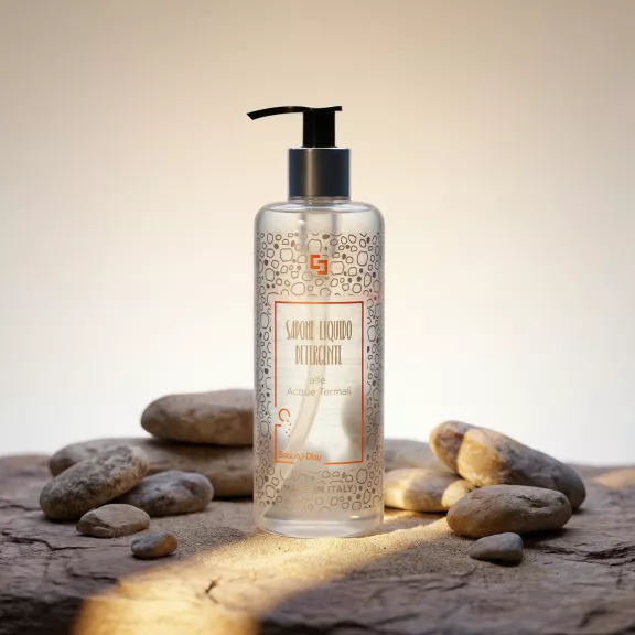 Beauty-Day Italy 300ml Liquid Soap in a Recycled Plastic Dispenser