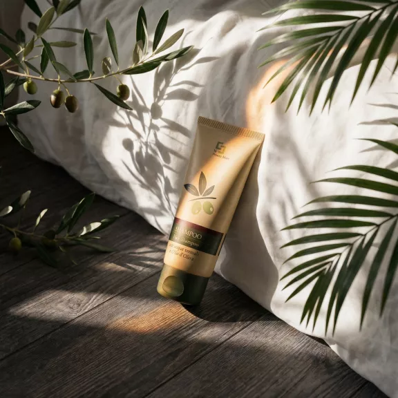 Shampoo 100ml con acque termali e olio d'oliva Beauty Oil