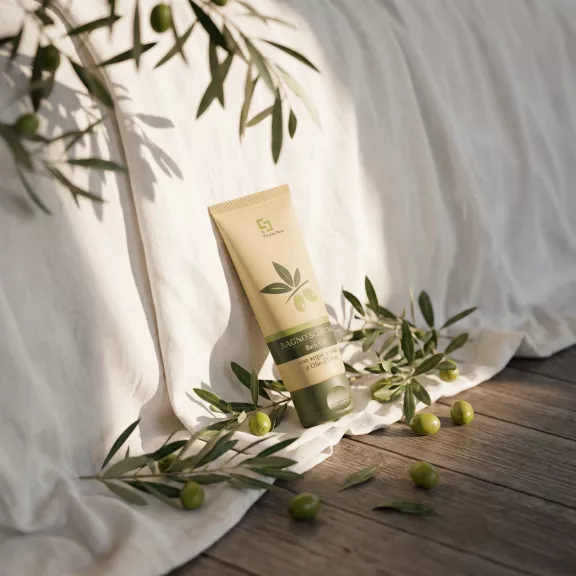 Bagno schiuma 100ml con acque termali e olio d'oliva Beauty Oil