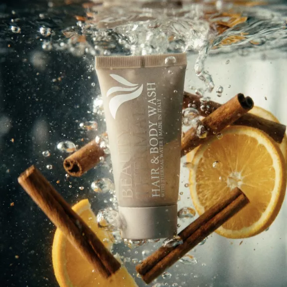 30 ml shower shampoo with Beauty Thermal thermal waters