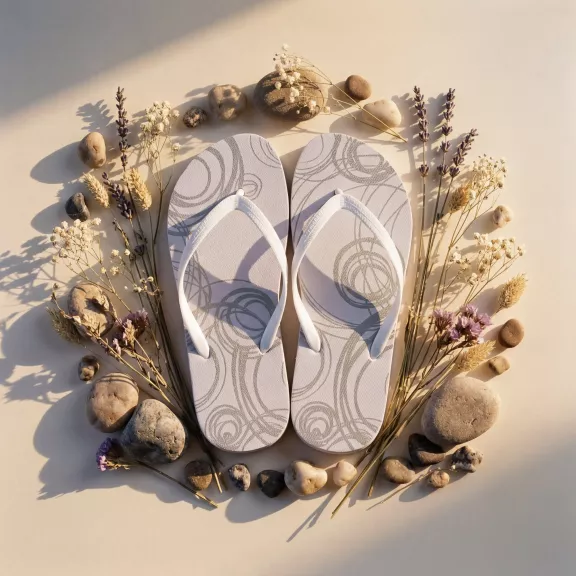 26cm rubber flip-flops