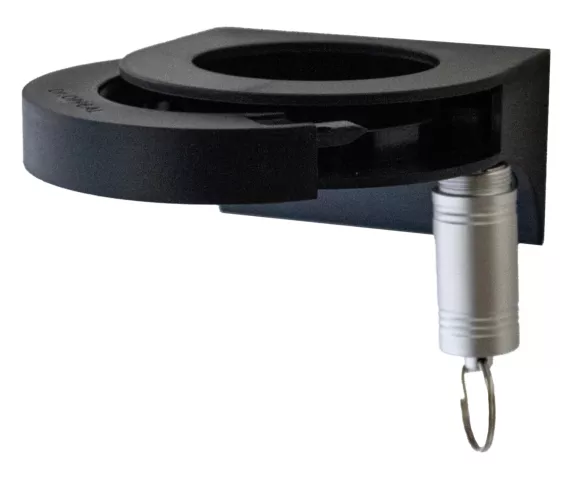 Staffa singola magnetica per dispenser da 400ml