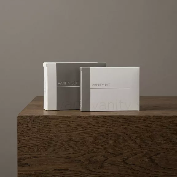 Smart line vanity set in a box