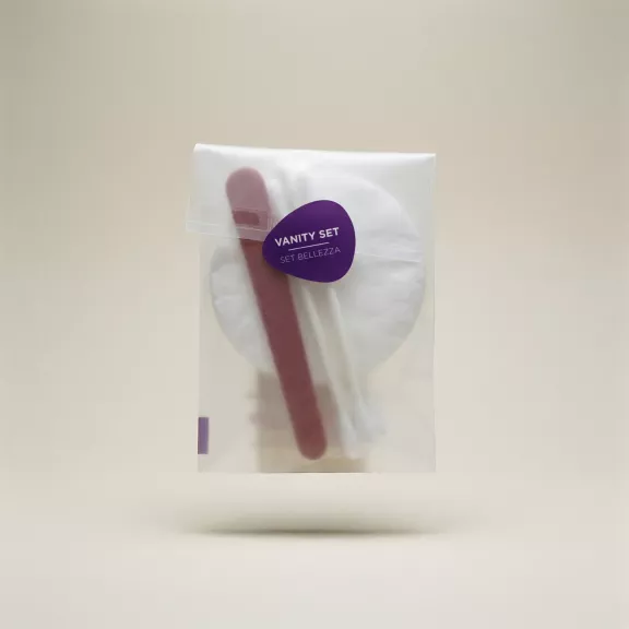 Vanity set touch line in sachet